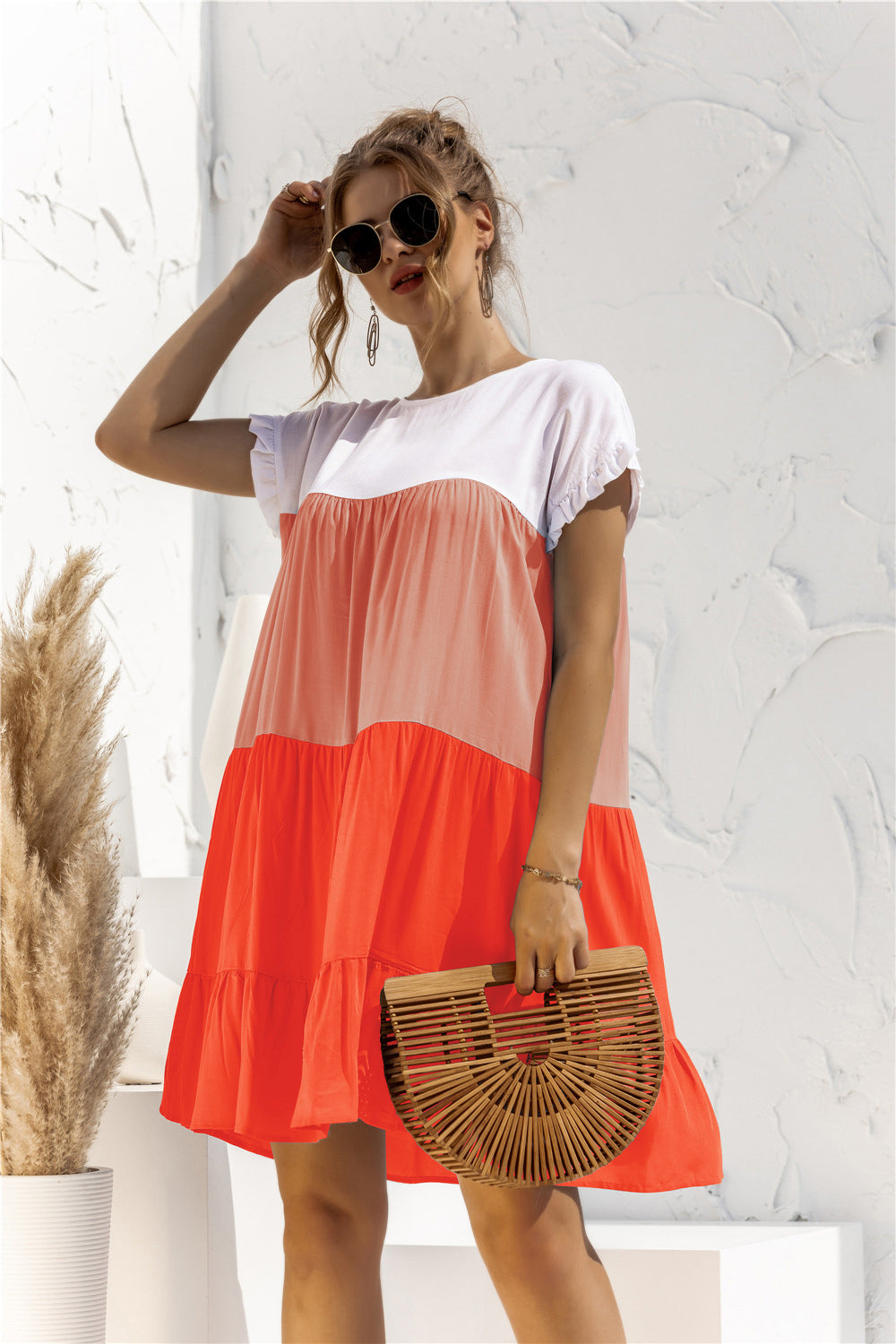 Lunch Date Color Block Dress