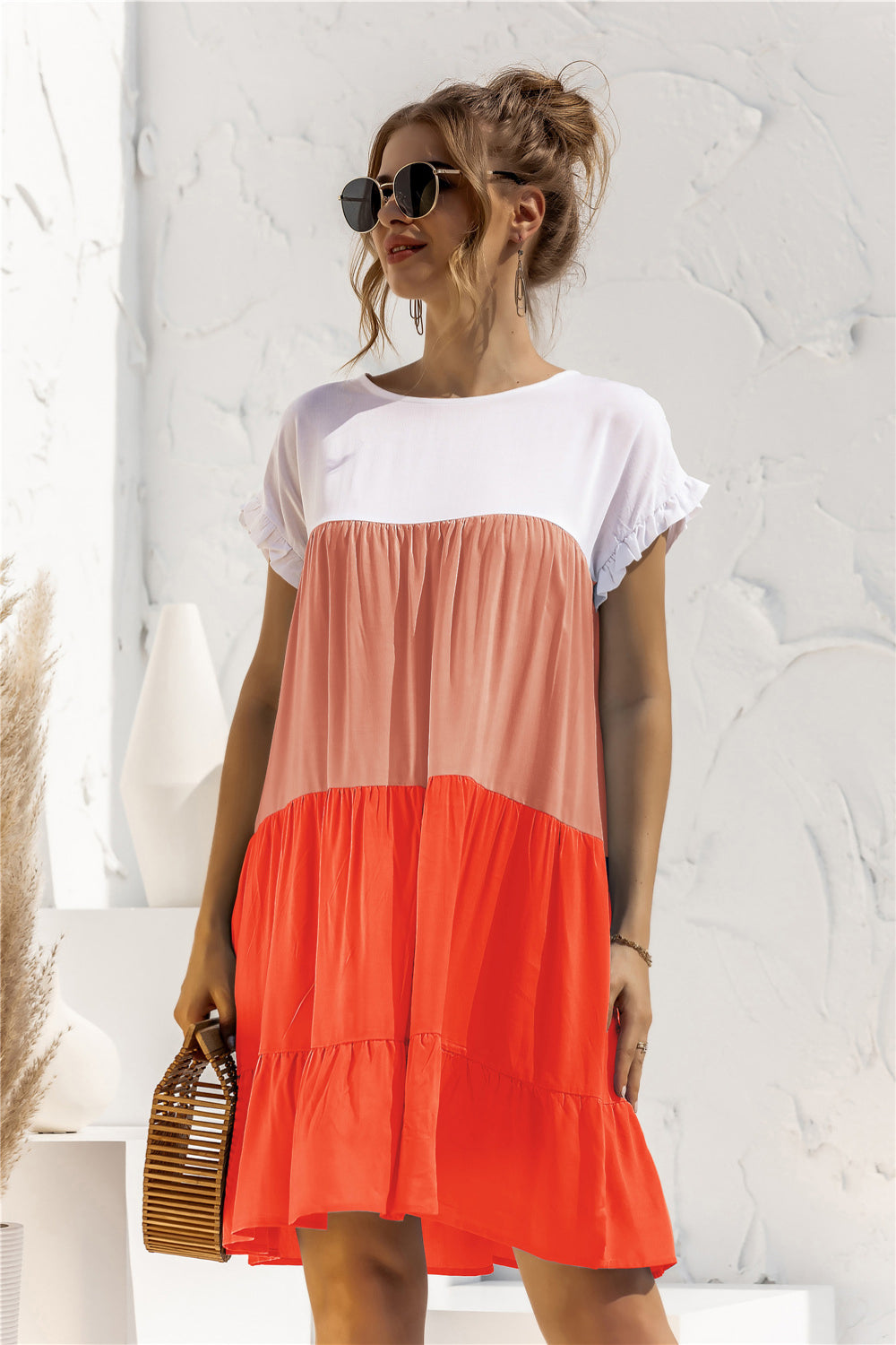 Lunch Date Color Block Dress