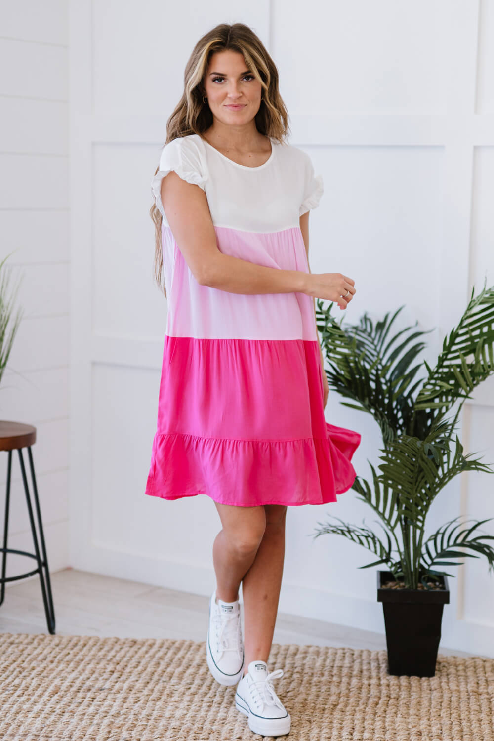 Lunch Date Color Block Dress