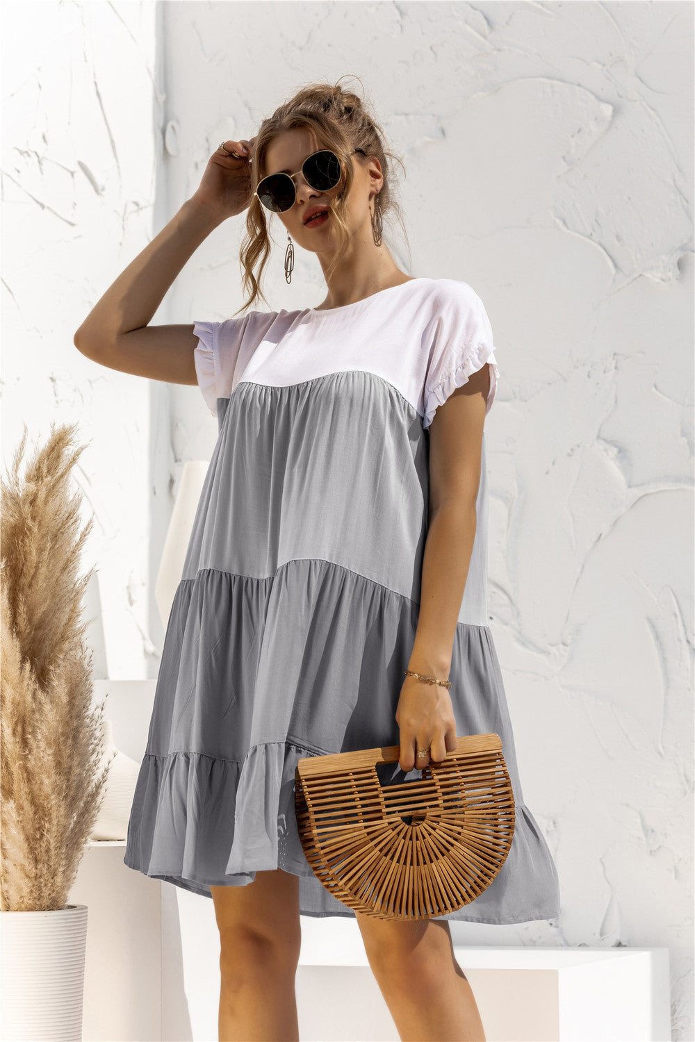 Lunch Date Color Block Dress