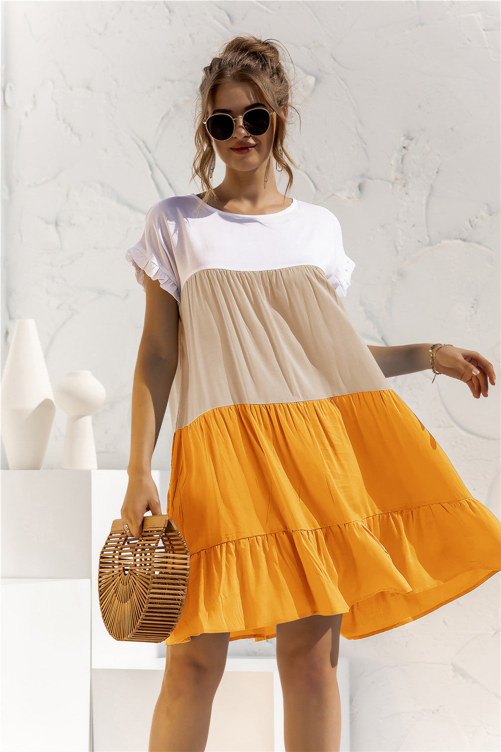 Lunch Date Color Block Dress